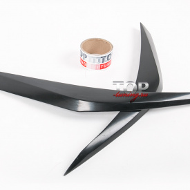 Реснички на передние фары Sport Line на Hyundai Solaris