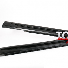 Пороги WALD Black Bison LONG  на Mercedes S-Class W220