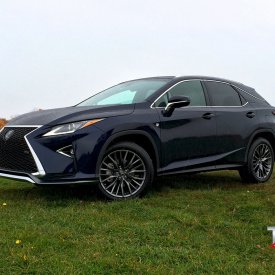 Решетка в передний бампер Vision F-SPORT на Lexus RX  4