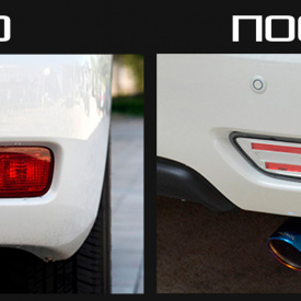 Стоп-сигналы Epic на Nissan Patrol Y62