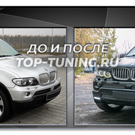 Аэродинамический обвес 4.6 IS (ABS) на BMW X5 E53