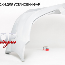 Передний бампер Kitano на Honda Accord 7