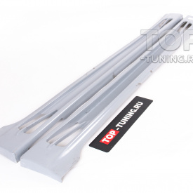 Пороги - Обвес Rieger на BMW 5 E60, E61, M5