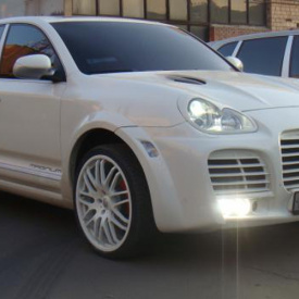 Передний бампер - Обвес Tech Art Magnum на Porsche Cayenne 955