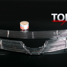 Решетки в бампер Deluxe на Toyota Yaris XP9