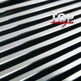 Решетки в бампер Deluxe на Toyota Yaris XP9