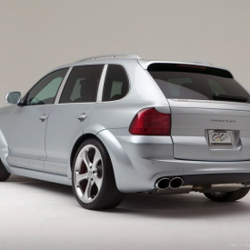 Задний бампер - Обвес T Art Magnum на Porsche Cayenne 955