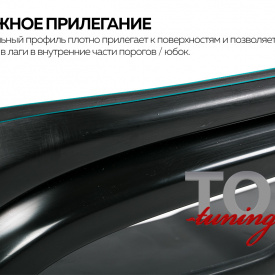 Уплотнительный профиль для тюнинга обвесов авто