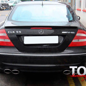 Спойлер на крышку багажника AMG (рестайлинг) на Mercedes CLK-Class W209