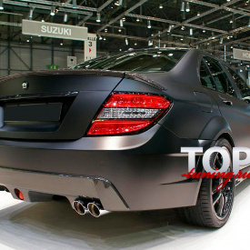 Спойлер на крышку багажника BRB на Mercedes C-Class W204