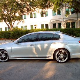 Лип-спойлер TRD на Lexus GS 3