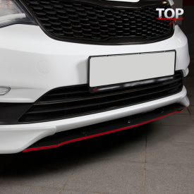 Центральная вставка Evolution на Kia Rio 3