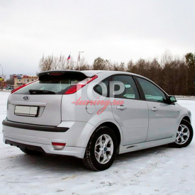 Накладки на пороги A`PEX Force (ABS) на Ford Focus 2