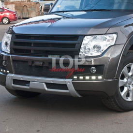 Решетка радиатора A`PEX Sport на Mitsubishi Pajero