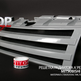 Решетка радиатора A`PEX Sport на Mitsubishi Pajero