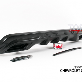 Диффузор заднего бампера A`PEX на Chevrolet Cruze 2