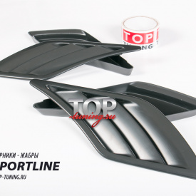 Жабры A-RS в передние крылья авто (универсальные)