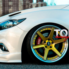 Сплиттер A`PEX Lite Style на Mazda 6 GJ