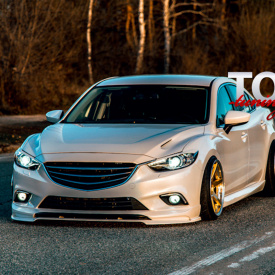 Сплиттер A`PEX Lite Style на Mazda 6 GJ