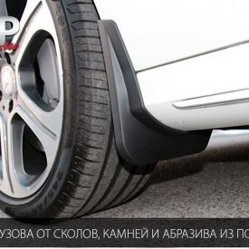 Эластичные брызговики 4 шт на Mercedes E-Class W213