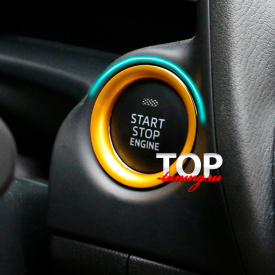 Окантовка кнопки СТАРТ Epic на Mazda CX-5 2 поколение