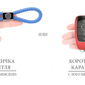 Чехол для смарт ключа Soft Colours на Mercedes E-Class W213