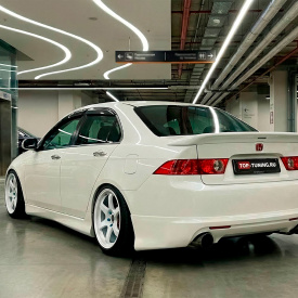 Юбка MGS на задний бампер Honda Accord 7 (Дорест)