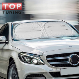 Шторка от солнца под лобовое стекло AMG Style на Mercedes
