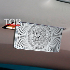 Облицовки крышек зеркал в салон Burmester 2 шт на Mercedes E-Class W213