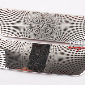 Накладка на пассажирский блок климата Burmester на Mercedes E-Class W213