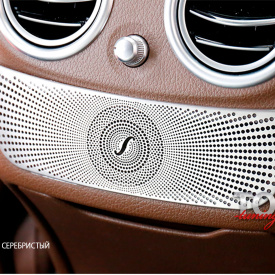 Накладка на пассажирский блок климата Burmester на Mercedes E-Class W213