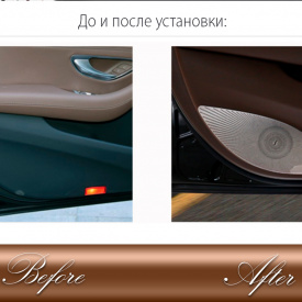 Накладки на двери Burmester на Mercedes E-Class W213