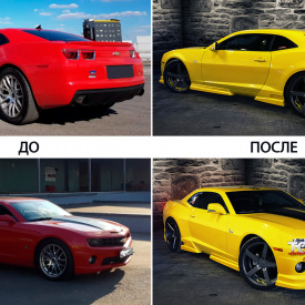Комплект обвеса A`PEX на Chevrolet Camaro 5