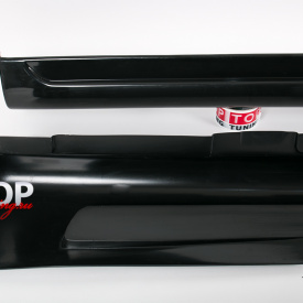 Накладки на пороги Sport на Ford Focus 2