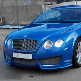 Передний бампер Mansory Exclusive на Bentley Continental GT / Flying Spur 
