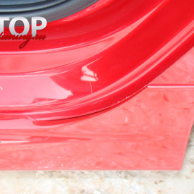 Накладки на пороги RS-Line на VW Polo 5