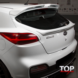 Спойлер под стекло Evo на Kia Ceed Pro