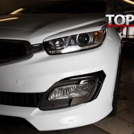 Реснички на ПТФ Evolution на Kia Ceed Pro