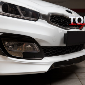 Реснички на ПТФ Evolution на Kia Ceed Pro