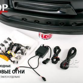 Накладка на передний бампер WALD LITE на Toyota Land Cruiser 200