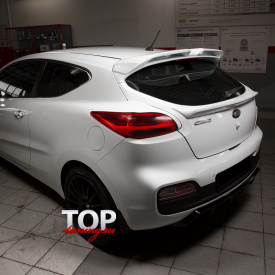 Спойлер на KIA Ceed  Pro