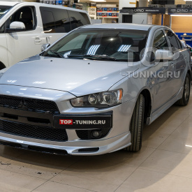 Ноздри в стиле  EVO (Дорест) – тюнинг Mitsubishi Lancer 10 (X)