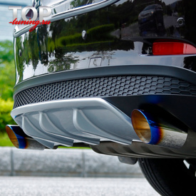 Диффузор заднего бампера GT Line на Mazda 6 GJ