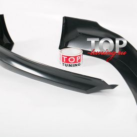 Накладки на передний бампер - Обвес Exclusive на Hyundai Solaris