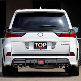 Диффузор заднего бампера Artisan на Lexus LX570 UJR 200
