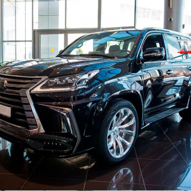 Расширители крыльев Artisan на Lexus LX570 UJR 200