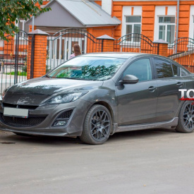 Пороги MPS Style (ABS) на Mazda 3 BL