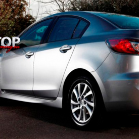 Пороги MPS Style (ABS) на Mazda 3 BL