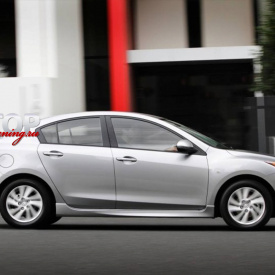 Пороги MPS Style (ABS) на Mazda 3 BL