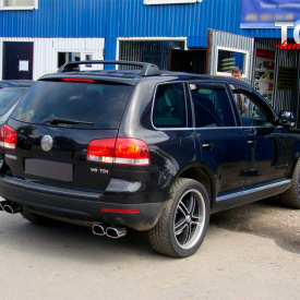 Насадка на глушитель CARAT Sport Трапеция 130 x 90 mm